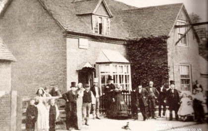 The old Gate Inn 1870s from Birmingham History Forum