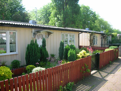 Prefabs in Wake Green Road - image by Oosoom on Wikipedia reusable under a GNU licence