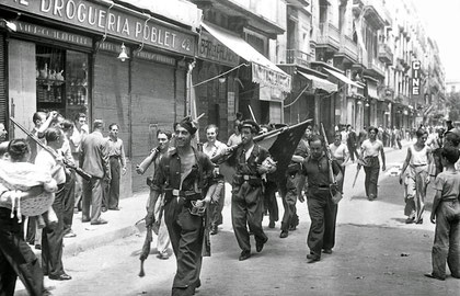 Barcelona, Juli 1936