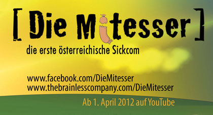 galerie time und "Die Mitesser" präsentieren das Geheimnis der 1. österreichischen Sickcom auf YouTube