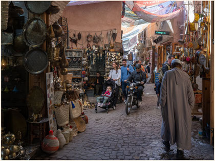 Marokko, Marrakesch, Souks, Medina Marrakesch, Souks Marrakech