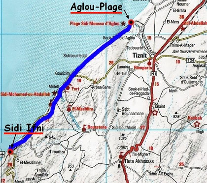 Sidi Ifni - Aglou Plage
