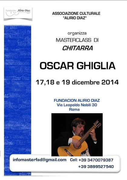 Masterclass Oscar Ghiglia