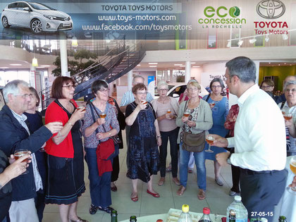 Visite éco-concession Toyota 27-05-2015