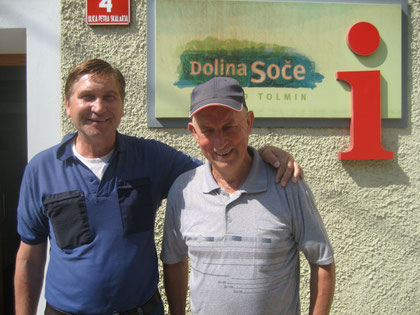 Marco Leban (rechts) und Manfred Wille