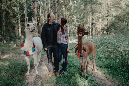 Ein besonderer Moment zu zweit inmitten der Natur