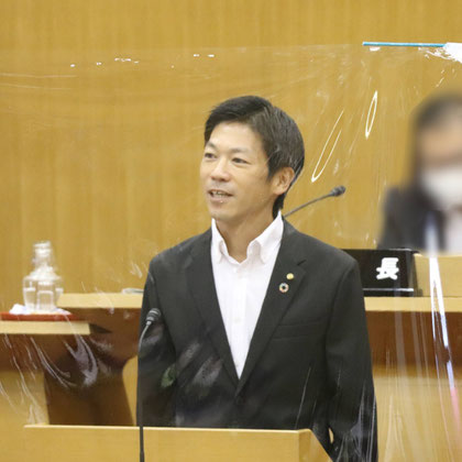 令和3年9月議会第5日一般質問2021年9月22日番匠映仁