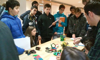 Visita de 4t eso al museu de matematiques de catalunya