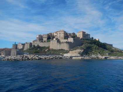 Calvi im Norden Korsikas