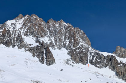 Hochtouren, Mont Blanc, Chamonix, Les Droites, Normalweg, Ostpfeiler, Couvercle, Mer de Glace Montenvers, Südwestcouloir