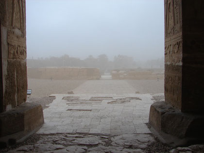 Abydos, Sandsturm