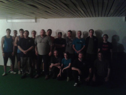Abendseminar mit Bernd, Oktober 2013.