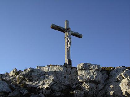 Gipfelkreuz des Wiedemerkopfes