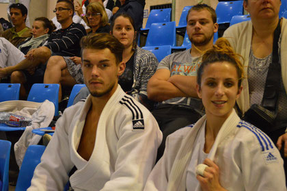 Florian Lesellier -81 kg et Laura Pain -48 kg au Championnat de France 2D