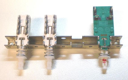 DUAL CV 1200 Powerschalter, Lautsprechergruppenschalter