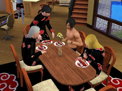 Aka`s sims 3 sittin and eatin`