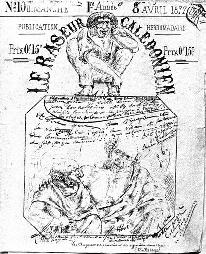 LE RASEUR CALEDONIEN - N° 10 du 8 AVRIL 1877