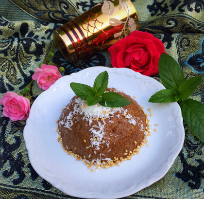 Sellou marocain sans gluten à la farine de châtaigne et à la noix de coco