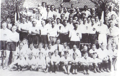 Die Abt.Fußball der Spielvereinigung Calau1926 (Foto:Archiv H.Jurisch)