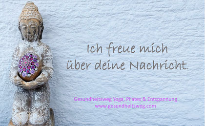 Eva Yoga Kontaktaufnahme Gesundheitsweg Yoga für Anfänger:innen Yoga für Schüler Studenten ermäßigte Preise für Studenten Studentinnen Yoga Pilates Entspannung Heidelberg