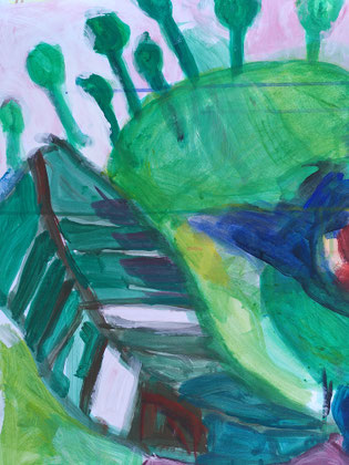 beech leaf,  51x42 cm, 2015