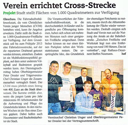 Presseartikel aus dem "Blick" am 24.11.2012