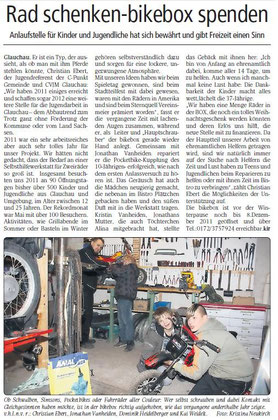  Artikel aus dem Wochenspiegel vom 03.12.2011