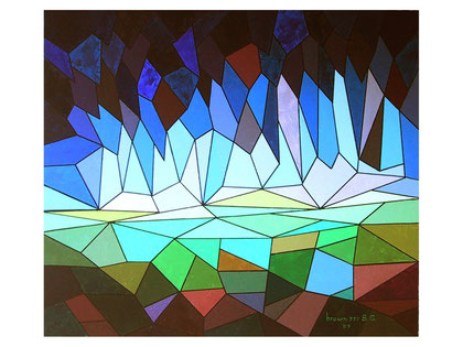 Dawn of colors  Acrylic on canvas  80x70 cm  2007