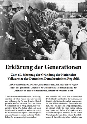 Erklärung der Generationen