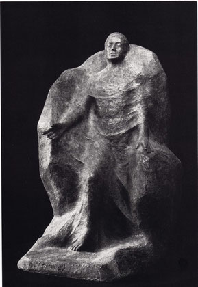 DER BLINDE 1979, Bronze, Höhe 62 cm