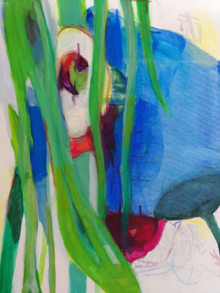 schilf, 50x40 cm, acryl/canvas, 2012