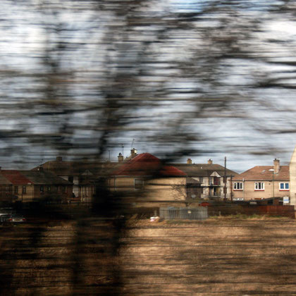 Council estate coming into Edinburgh