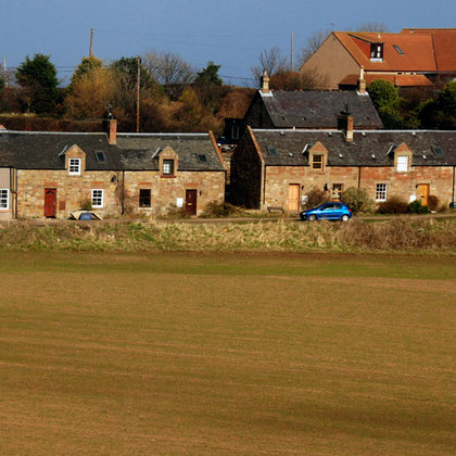 Characteristic single-storey houses near Reston