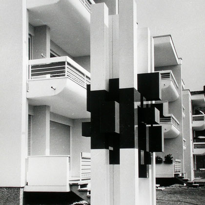 Jürgen Wegener - Werkgruppe Kunst und Architektur - schwalheimer str.,1969