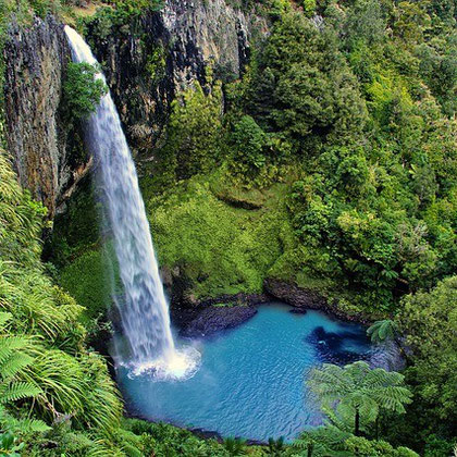 NOVA ZELÂNDIA - Queda De Véu De Noiva Nova Zelândia Cachoeira