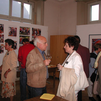 Apéro im Schulsaal