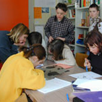 Produktion Schülerzeitung