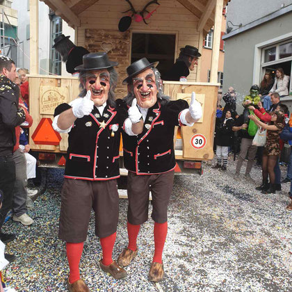 Tannzapfesuuger-Waggis Fasnachtskostüme 