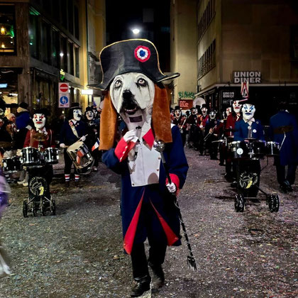 Basler Garde Clique Major Fasnachtskostüme 