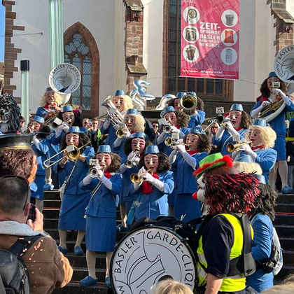 Basler Garde Clique Fasnachtskostüme