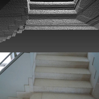 3D Reconstruction. Stairs