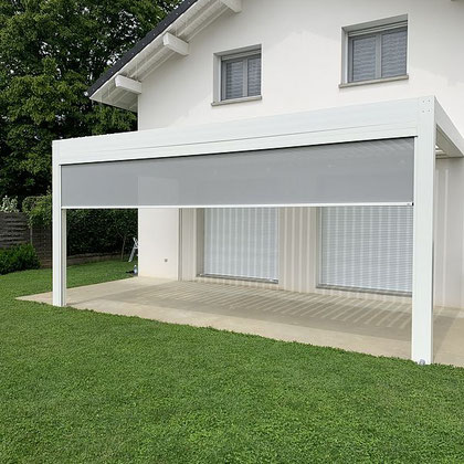 Le concept bioclimatique, c'est se protéger du soleil et des intempéries, ajuster la température des pièces attenantes, créer une ventilation naturelle, régler l'intensité de la lumière.
