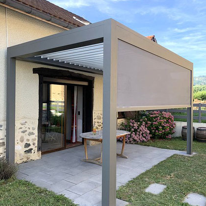 Effectuez dès maintenant une demande de devis gratuit pour votre prochaine pergola bioclimatique. Réalisation secteur Chambéry