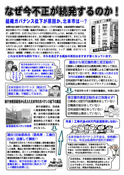 市民の力 機関紙 第31号 (2019/2)