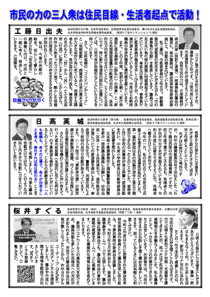 工藤日出夫議会レポート 第164号(2021年2月)