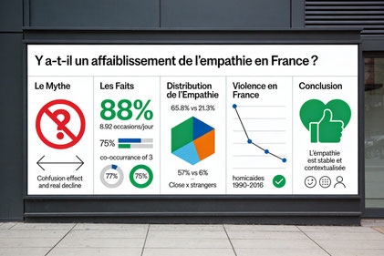 Y a-t-il un affaiblissement de l'empathie en France ?