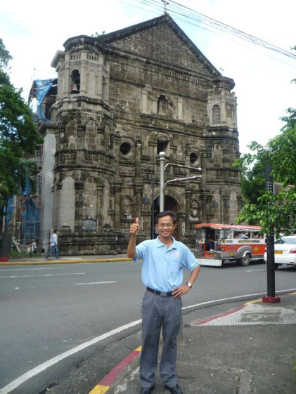 Nhà thờ Malate được xây dựng vào thế kỷ XVI. Manila. 9/2011