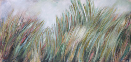 "Wiese 3" 180 x 60cm