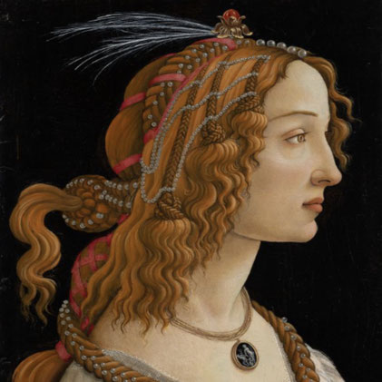 Das Bildnis der Simonetta Vespucci - von Sandro Botticelli - CC BY-SA 4.0 Städel Museum, Frankfurt am Main