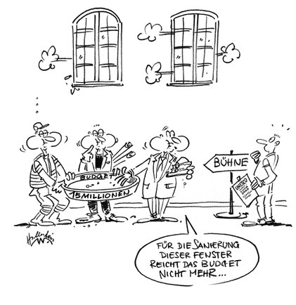 Langenthal Stadttheater Fenster